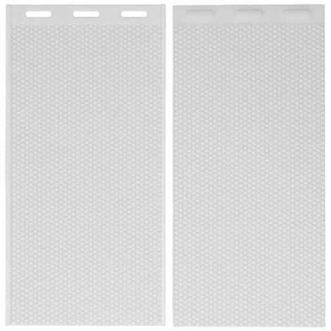 Lot de 2 feuilles de cire d'abeille en silicone de 5,4 mm, presse manuelle, gaufrage, moule à faire soi-même, équipement d'apiculture (1/5)