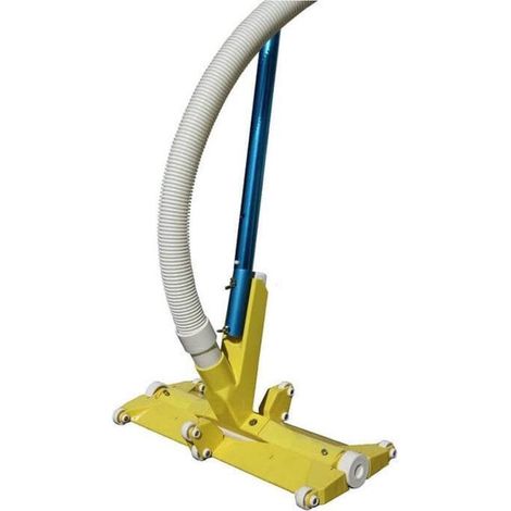 Balai aspirateur manuel Fairlocks 48 cm – Adapté pour liner et béton – Tête pivotante pour angles – Nettoyage professionnel piscine – Procopi (1/6)