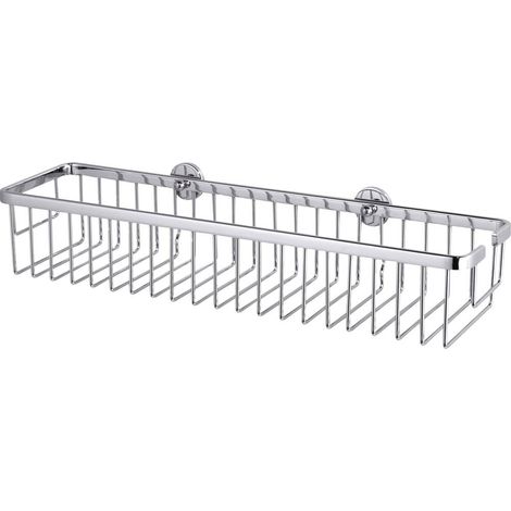 tesa Duschkorb ALUXX L Aluminium chromé résistant à la rouille (1/10)