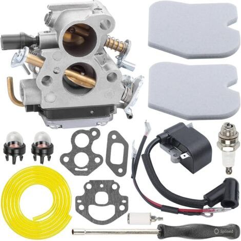 carburateur de Bobine d'allumage Filtre à air pour Husqvarna 235 235E 236 236E 240 240E 120 Mark II tronçonneuse pour Jonsered CS2234 CS2238 CS2234S CS2238S C1T-W33C 586936202 574719402 (1/5)