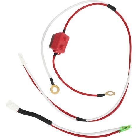 Faisceau de cblage de batterie 2 pièces 4749A5531 faisceau de batterie de camping-car avec fusible réarmable de 15 ampères connexion latérale de remorque pour camping-car Popup. (1/5)