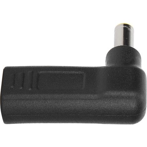 L'adaptateur secteur est doté d'un port USB Type-C femelle, d'un déclencheur simulateur PD avec une conception angulaire et d'un matériau en cuivre à haute conductivité pour une charge rapide et effic (1/4)