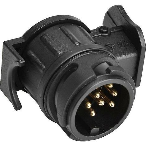 Adaptador de 13 pines a 7 pines, adaptador de enchufe para remolque, convertidor de enchufe para remolque, convertidor de adaptador de enchufe (1/3)