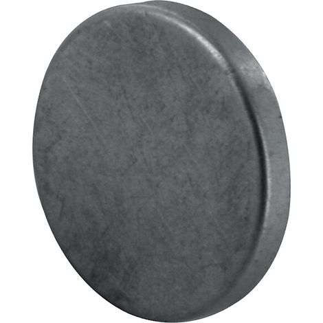 Aimant néodyme NK - diamètre 20 mm - épaisseur 1,5 mm - argent - Interges