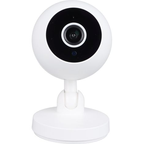 Caméra de sécurité intérieure Wi-Fi 1080p avec vision nocturne, détection de mouvement, audio bidirectionnel, babyphone pour la maison (1/5)