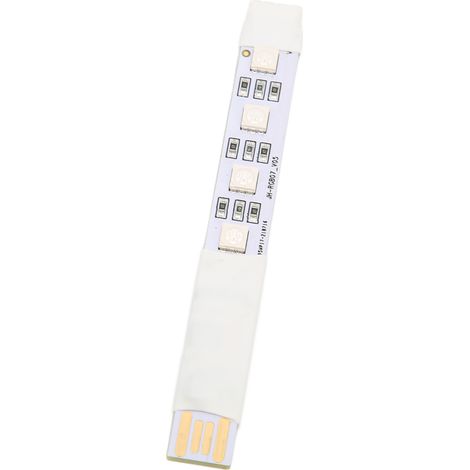 Bande LED Bluetooth avec Contrôle par Appli, Effets Lumineux Musicaux, Alimentation 12V, Idéal pour Chambre et Salon - Blanc (1/5)