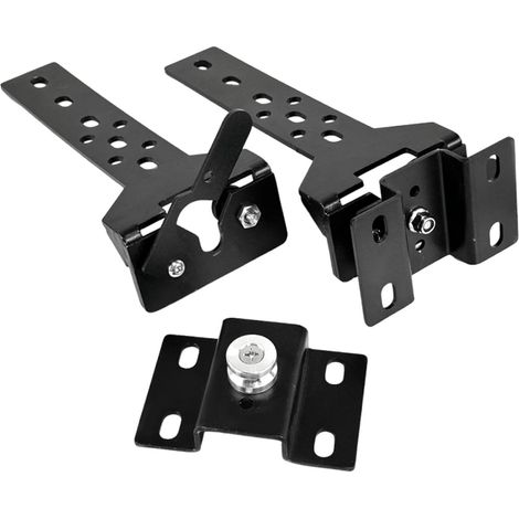 Support de store de voiture (2 pièces), kit de montage rapide, résistant au vent, en alliage d'aluminium, installation facile, adapté à une utilisation extérieure. (1/5)