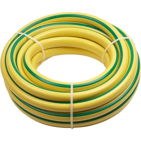 1 Tuyau d'arrosage, 19,05 mm, PVC renforcé, 10 m, résistant aux plis et UV, pour grands jardins et pompes (1/5)