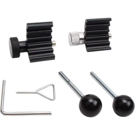 Kit de réglage du moteur Diesel, vanne de verrouillage du vilebrequin de distribution, outil de fixation du vilebrequin du moteur, compatible avec Audi et Volkswagen (1/5)