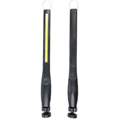 Lampe de Travail LED Rechargeable Baladeuse LED Mecanicien avec Crochet/Base Magnétique, Lampe D'inspection Portable pour Camping, Atelier, Garage, Urgence (1/4)