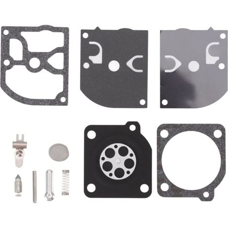 Gruppo membrana carburatore, guarnizione in metallo e carta adatta per kit motosega Ms019 190t Ps34 45 340 (1/4)