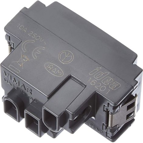 Vimar 0R16201 Idea Presa elettrica a muro con protezione SICURY 2P+T 10A P11 grigio