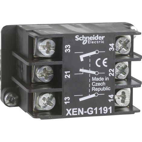 Schneider Electric XENG1191 XENG1191 Hilfsschalter    1 Öffner, 2 Schließer 1 St.