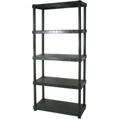 SCAFFALE RESINA 5 RIPIANI 90X40XH188 CM