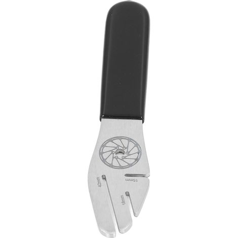 SJLERST Outil d'alignement du Rotor de disque de vélo, clé de frein de vélo en acier inoxydable avec 3 fentes pour (1/5)