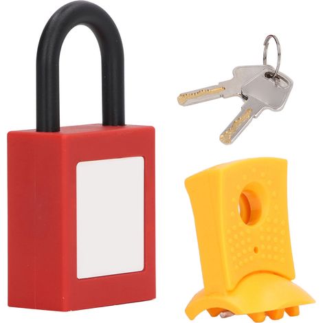 Kit de verrouillage de disjoncteur avec brochage, mini-disjoncteur de verrouillage avec cadenas pour interrupteur électrique (1/5)