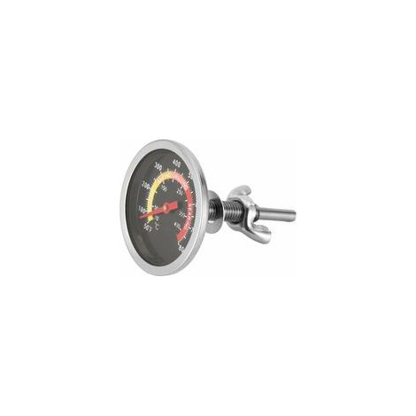 Thermomètre en acier inoxydable pour barbecue – Plage de mesure 100-450°C – Diamètre 60mm – Longueur 80mm – Installation facile (1/5)