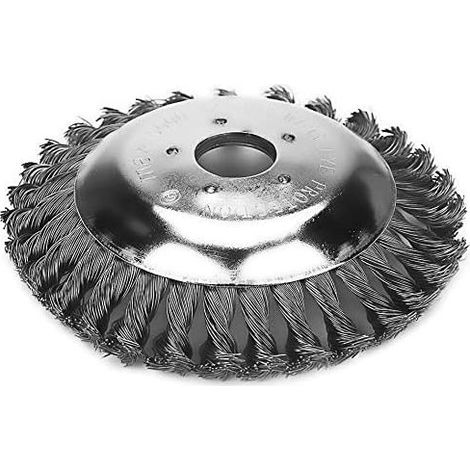 Tete De Coupe-Bordures - 150 Mm - Trou 25 4 Mm - Fil Acier 0 5 Mm - Pour Tondeuse Et Debroussailleuse - 1 Piece (1/3)