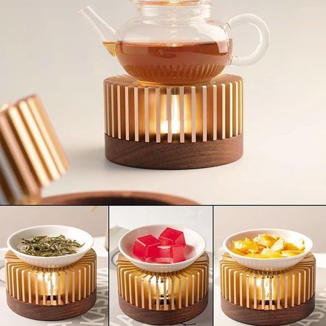 Difusor de aceites esenciales para aromaterapia，calentador de aceites esenciales，artículos decorativos adecuados para dormitorios (1/5)