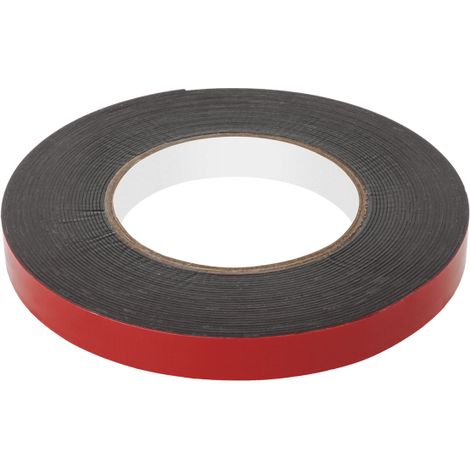 Ruban adhésif double face en mousse pour fixation 10 m 15 m Rebel