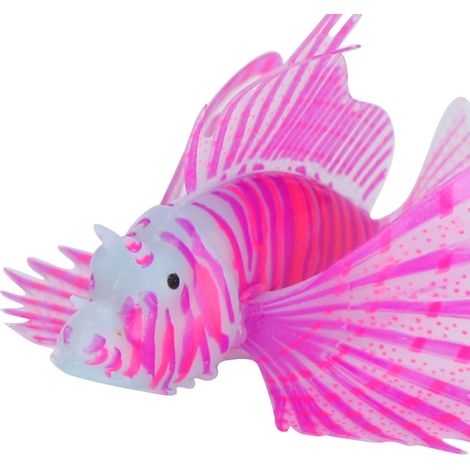 Décoration Aquarium Faux Poissons en Plastique Ornement Marin Hippocampe et Carpes Koï avec Ventouses Sans Odeur Lot de 2-AUTRES (1/5)