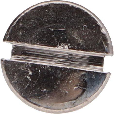 Vis bois Laiton chrome Tête fraisée Fendue 5X35 - 30 pièces (1/3)