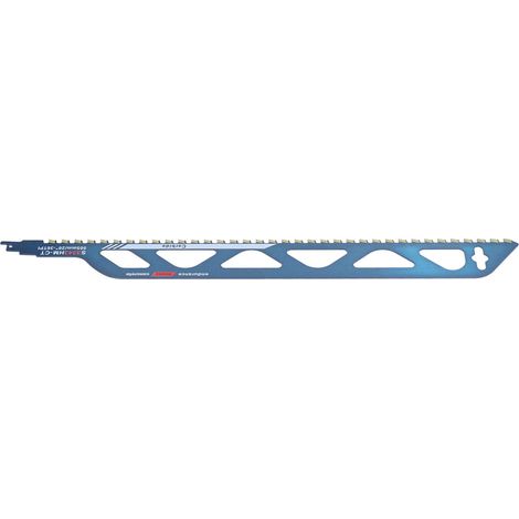 Lame de scie sabre en carbure de tungstène pour couper bois et béton, accessoire d'élagage S3243HM-CT, outil robuste et durable. (1/5)