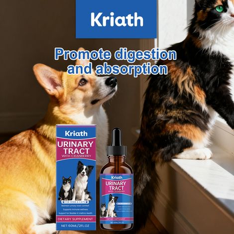 Gouttes de soin douces pour chats et chiens, pour une nutrition quotidienne et un confort optimal – 60 ml (1/5)