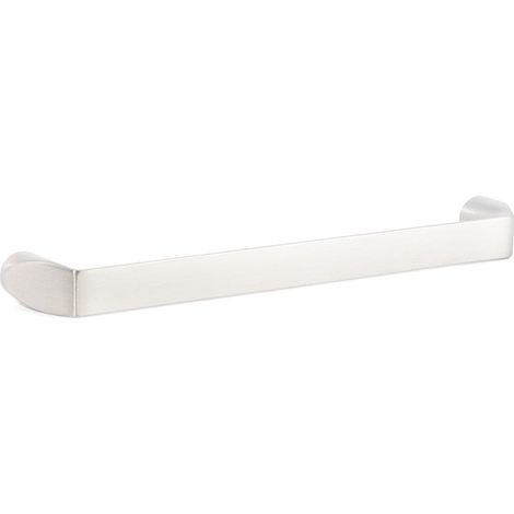 tirador de mueble alan. zamak. para puertas y cajones - giusti acabado niquel satinad dist. agujero dist. 128mm. (1/2)