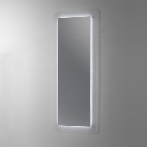 Rechteckiger LED-Wandspiegel fürs Badezimmer, 65x167 cm, Comet