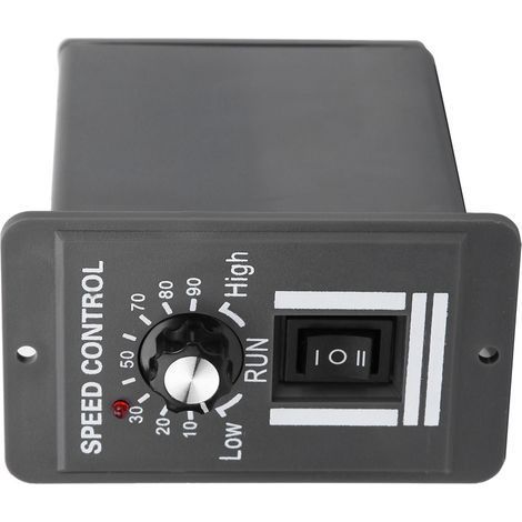 12–60 V 20 A Gleichstrom-Drehzahlregler mit Vorwärts-/Rückwärtsfunktion – Elektromotorregler (1/5)