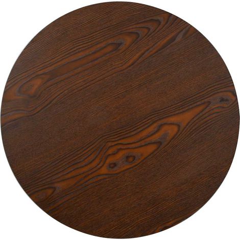 Maison Exclusive - Tavolo da Bistrot Marrone Scuro 50 cm in MDF (1/5)