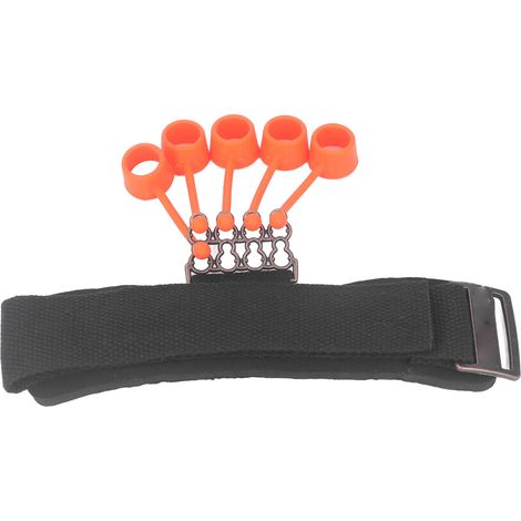 Fingerkrafttrainer mit einstellbarem Widerstand, komfortablem Griff und tragbarer Form, schwarz (1/5)