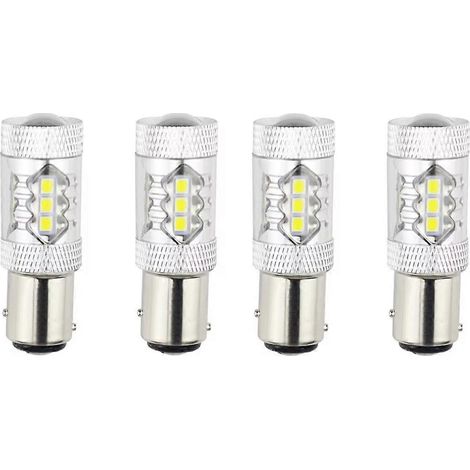 x S2 H4 72W 8000lm LED-Scheinwerferlampen für Auto (Fern-/Abblendlicht)