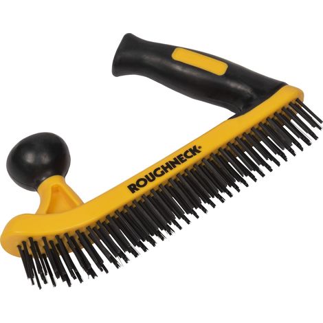 Roughneck 52052 - Spazzola metallica con 2 morbide impugnature (1/2)