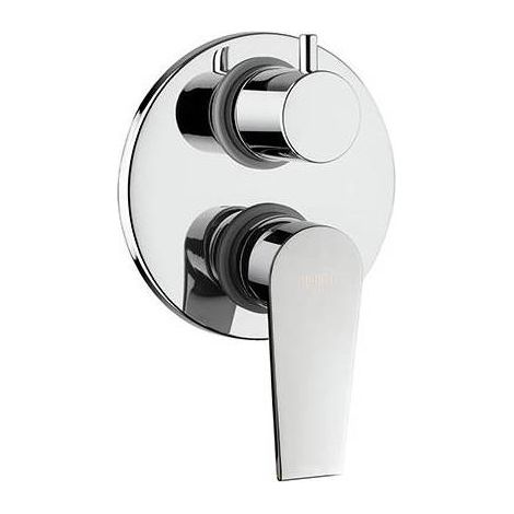 MISCELATORE MONOCOMANDO INCASSO DOCCIA CON DEVIATORE LINEA LOGOS Misura: Cromo
