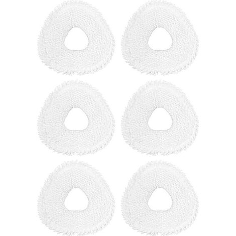 2 pièces/4 pièces/6 pièces lingettes Accessoires Convient pour robot balayeur Whale J3 Chiffon de nettoyage lavable (1/4)