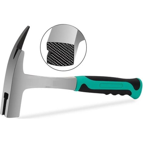 Marteau de Charpentier 960g - Monobloc - Manche Caoutchouté Antidérapant - Aimanté - Précision et Confort D Usage - Beast