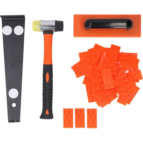 Kit d'installation de parquet stratifié KUIDAMOS, maillet souple robus (1/5)