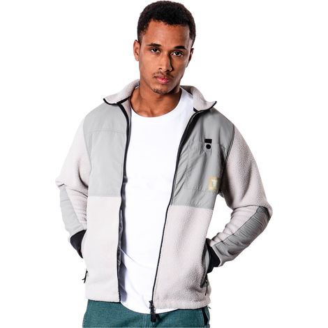 STIER Sherpa Fleece XL Ice Grey (1/5)
