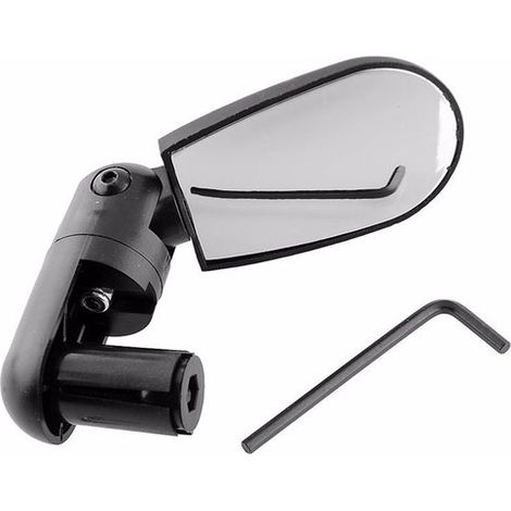 Specchietto retrovisore per bicicletta - Specchietto da manubrio per bici da strada, nero (1/5)