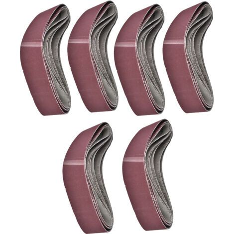 BUNTHAUS 6pcs 915x100mm Abrasive Sanding Belt for Belt Sander Grit 60/80/100/120/150/180 (1/5)