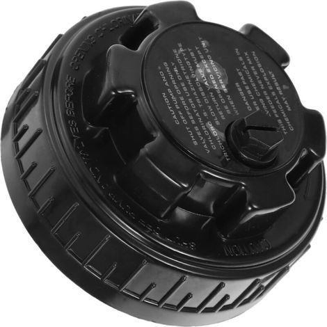 Couvercle supérieur du chlorinateur - Couvercle Distributeur - Bouchon Distributeur Fournitures de chlorateur à remplacer, Noir, Couvercle du chlorateur, 127.6cm, Matériau PVC (1/5)