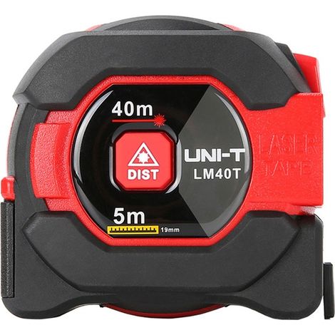 UNI-T LASER DISTANCE METERS LASER TAPES UNI-T LM40T/LM50T 2-IN-1 LASER TAPE MEASURE HIGH PRECISION RANGE FINDER INFRARED TAPE ME
