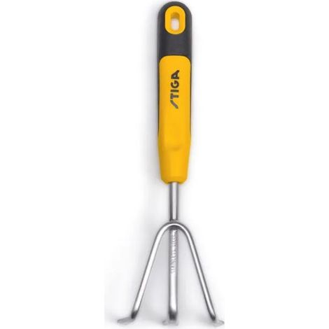 Herramienta de jardinería Stiga acero inoxidable mango ergonómico