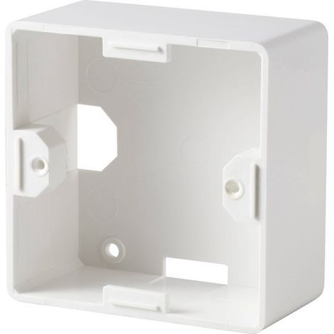 NDR-9010 cadre en saillie 1x blanc pur X413071 (1/4)