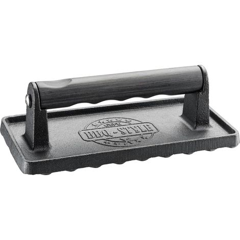 Gefu Prensa-Peso Barbacoa Madera Negra 20x10x6.3 cm (1/2)