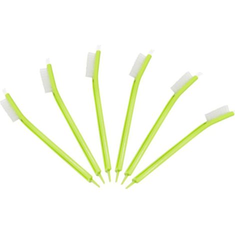 CCYKXA 210mm Compact Cleaning Brush Set, 6 Pieces for Citrus Presses and Juicers, Versatile Plastic Accessory for Kitchen and Home (1/5)