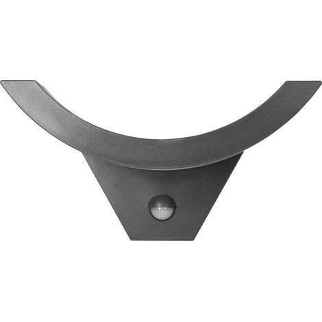 Aplique de exterior SPINEL LED 10W 4000K con sensor de movimiento OR-OP-6119GLPMR4 gris (1/5)