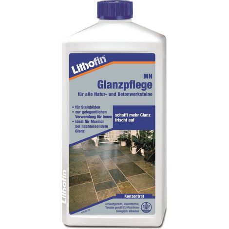 LITHOFIN MN Glanzpflege für Marmorböden und Betonstein 1 Ltr